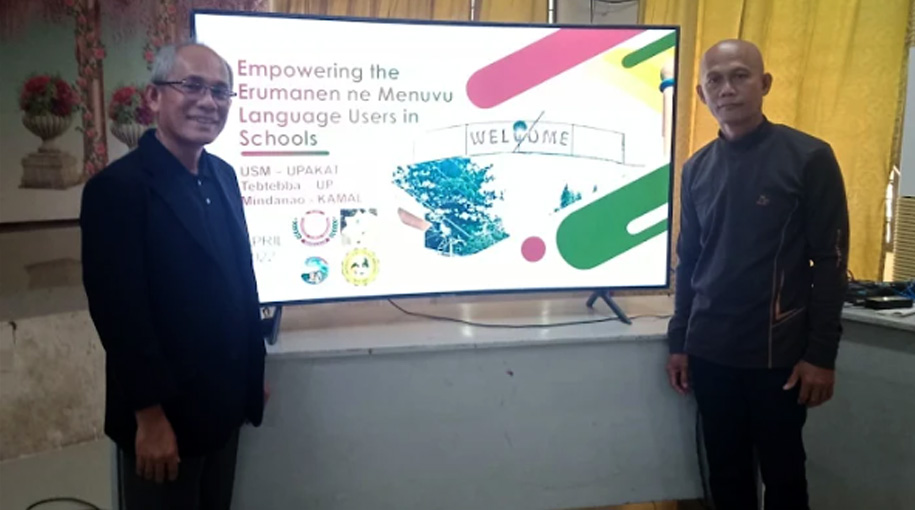 Empowering  Erumanen ne Menuvu  Language Users in Schools